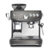 SAGE Cafetera express - SAGE SES876BST, 15 bar, 1850 W, 480 ml, 2 tazas, Acero inoxidable negro
