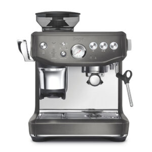 SAGE Cafetera express - SAGE SES876BST, 15 bar, 1850 W, 480 ml, 2 tazas, Acero inoxidable negro