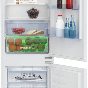 BEKO Frigorífico combi - BEKO BCHA275E4SN, No Frost, No Frost, Altura 177,5 cm, Capacidad 262 l, Blanco