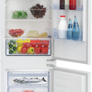 BEKO Frigorífico combi - BEKO BCSA285K4SN, Cíclico, Altura 1775 mm, Capacidad 271 l, Blanco