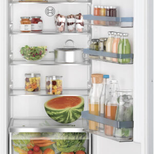 BOSCH Frigorífico una puerta - BOSCH Frigorifico Integrable 1P Bosch KIR41VFE0, Estático refrigerador, Altura 1221 mm, Capacidad 204 l, Blanco