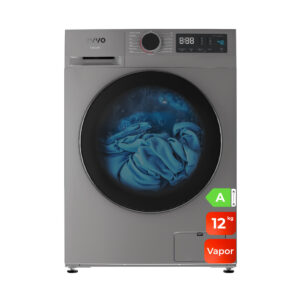 Ficha técnica Lavadora carga frontal - EVVO Nature 12X, 12 kg, 15 programas, Gris