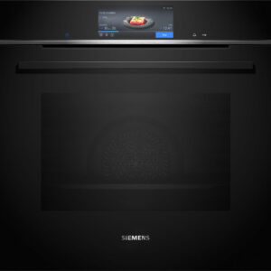 SIEMENS Horno multifunción - SIEMENS HB778G3B1, Integrable, Pirolítico, 71 l, 594 mm, Negro, Acero inoxidable