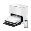 SMARTBOT Robot friegasuelos - SMARTBOT HOBOT HOBOT LEGEE-D8 PRO, 19 V, Potencia de succión 5000 kPa, Depósito 500 ml, Autonomía 190 min, Blanco