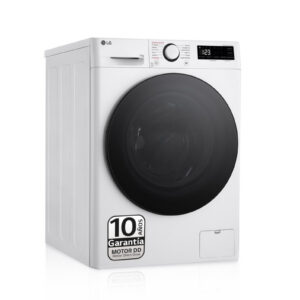LG Lavadora carga frontal - LG F4WR6013AGW, 13 kg, 1400 rpm, 12 programas, Inox