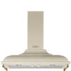 SMEG Campana decorativa - SMEG KC19POE, 3 velocidades, 788 m³/h, 895 mm, Crema de