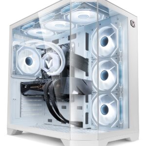 VIBOX PC Gaming - VIBOX VII-514, Intel Core i7-12700KF, 32 GB RAM, 1 TB SSD, GeForce RTX™ 5070, Windows 11 Home, Blanco
