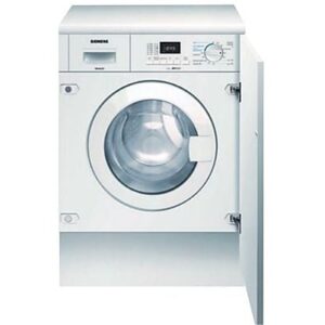 Siemens Lavadora secadora integrable - Siemens WK12D322ES, IQ300, 7 kg+4kg, 1200 rpm, 9 programas, Display XL, Inicio diferido 24 hs, Blanco