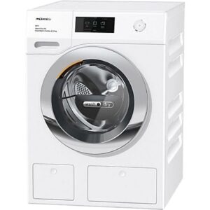 Miele Lavadora secadora - Miele WTW 870 WPM, 9 kg de lavado, 6 kg de secado, 1600 rpm, Autodosificación, Blanco