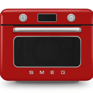 SMEG Horno de sobremesa - SMEG COF01RDEU, 1800 W, 30 l, Rojo