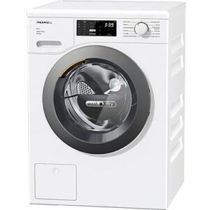 Miele Lavadora secadora - Miele WTD 160 WCS, 8 kg/5 kg, 1600 rpm, Motor ProfiEco, AddLoad, Tambor protector, Blanco