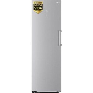 LG Congelador vertical - LG GFM61MBCSF, No Frost, 186 cm, 324 l, MetalFRESH™, Inverter Linear Compressor™, Inox texturizado antihuellas