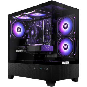 BEASTCOM PC Gaming - BEASTCOM Q5 Pro Gaming, Intel® Core™ i7-12700F, 16 GB RAM, 1 TB SSD, GeForce RTX™ 5060 Ti, Windows 11 Home, Negro