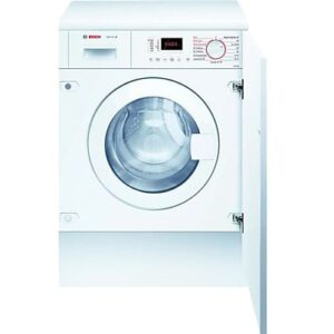 Bosch Lavadora secadora integrable - Bosch WKD24362ES, 7kg+4kg, 1355 rpm, 15 programas, ActiveWater, Blanco