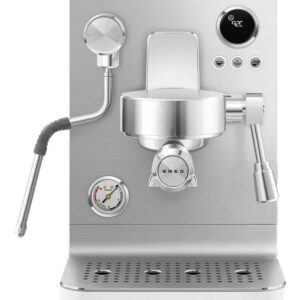 SMEG Cafetera espresso - SMEG EMC02WHMEU, 15 bar, 1700 W, 2 tazas, Blanco mate