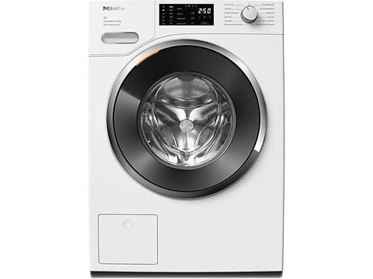 Miele Lavadora carga frontal - Miele WWK360 WCS, 10 kg, 1400 rpm, 11 programas, QuickPowerWash, Alisar extra, Blanco loto