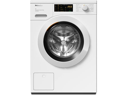 Miele Lavadora carga frontal - Miele WCB380 WCS, 8 kg, 1400 rpm, 11 programas, QuickPowerWash, SteamCare, Blanco loto