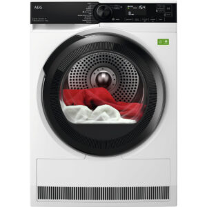 AEG Secadora bomba de calor - AEG Serie 8000 AbsoluteCare TR839T4PBCP, 9 kg, Blanco