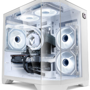 VIBOX PC Gaming - VIBOX IV-588, Ryzen 7 5700X, 16 GB RAM, 1 TB SSD, GeForce RTX™ 5060, Windows 11 Home, Blanco