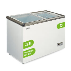 ASPES Congelador horizontal - ASPES ACHH2501DDCG, 223 l, 78,4 cm, Blanco