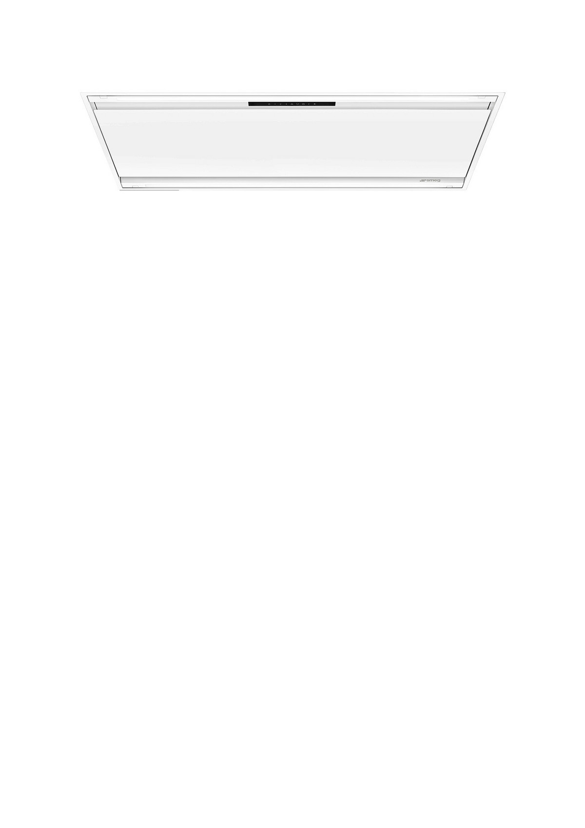 Ficha técnica Campana convencional - SMEG KLT12L4WH, 3 velocidades, 610 m³/h, 120 cm, Blanco mate