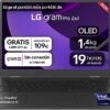 LG Portátil - LG 16T90TP-K.AD88B, 16" WQXGA+, Intel® Evo™ Edition Core™ Ultra 7-255H, 32 GB RAM, 1 TB SSD, Arc™ GPU, W11H