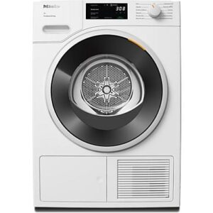 Miele Secadora bomba de calor - Miele TWD 640, 9 kg, 10 Programas, Libre Instalación, HygieneDry, AddLoad, Protección Antiarrugas, Blanco