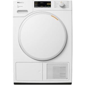 Miele Secadora bomba de calor - Miele TWA520WP 8kg Active, 8 kg, 12 Programas, EcoDry, FraganceDos, Blanco loto