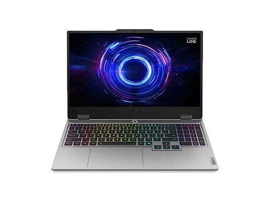 Lenovo Portátil gaming - Lenovo LOQ 15IRX10, 15.6" Full-HD, Intel® Core™ i7-13650HX, 32GB RAM, 1TB SSD, GeForce RTX™ 5060, Sin sistema operativo, Gris