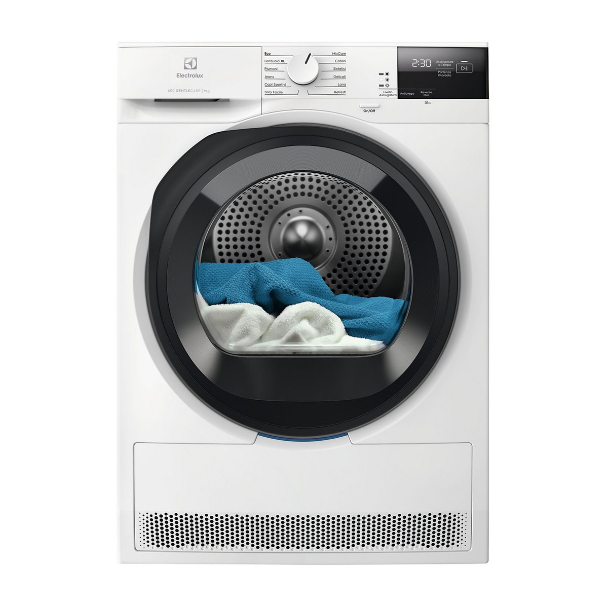 ELECTROLUX Secadora bomba de calor - ELECTROLUX 916 900 374, Eléctrico, 9 kg, 12 programas, Blanco