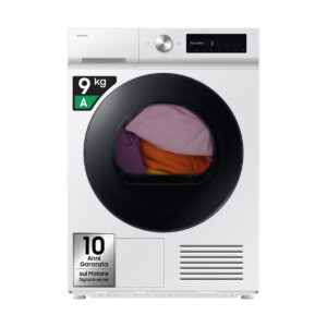 SAMSUNG Secadora bomba de calor - SAMSUNG DV90DB7845GW, Eléctrico, 9 kg, 4 programas, White