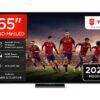 TCL TV SQD-Mini LED 65" - TCL 65C8L, UHD 4K, MT9655, Smart TV, DVB-T2, Negro