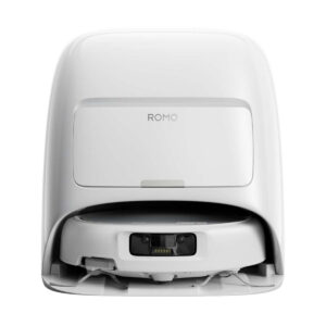 DJI Robot aspirador - DJI ROMO A, 55 W, Potencia de succión 25 kPa, Depósito 260 ml, Autonomía 180 min, Blanco