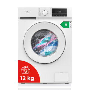 Ficha técnica Lavadora carga frontal - NILSON NL12400AIDV, 12 kg, 16 programas, Blanco